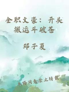 全职文豪:开头搬运斗破苍
